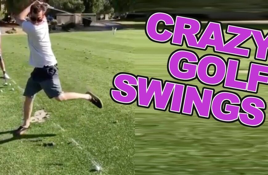Crazy Golf Swings, um die Woche zu überstehen