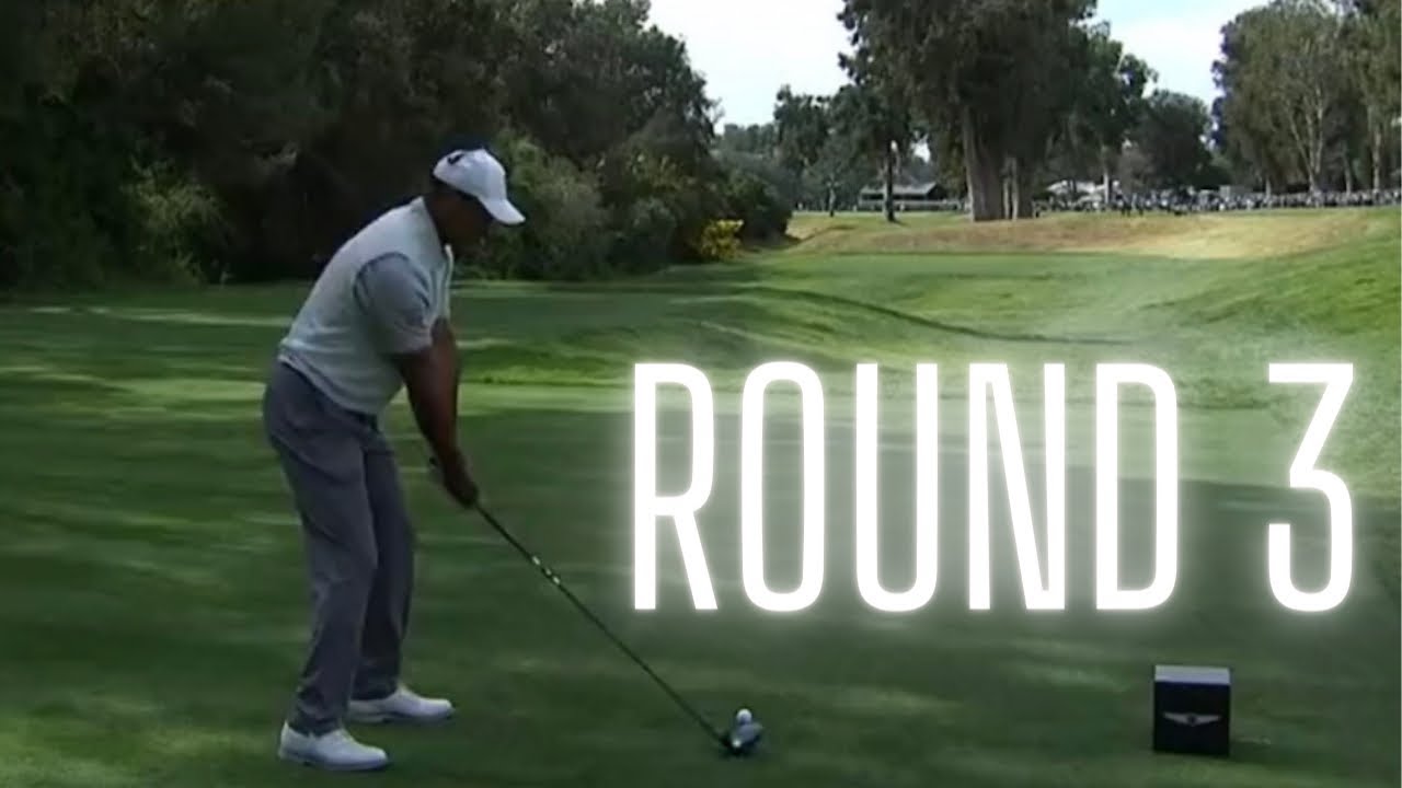 Tiger Woods Runde 3 Highlights Genesis Invitational 2023!