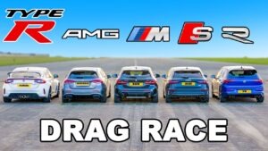 Neuer Civic Type R vs. M135i vs. A35 vs. S3