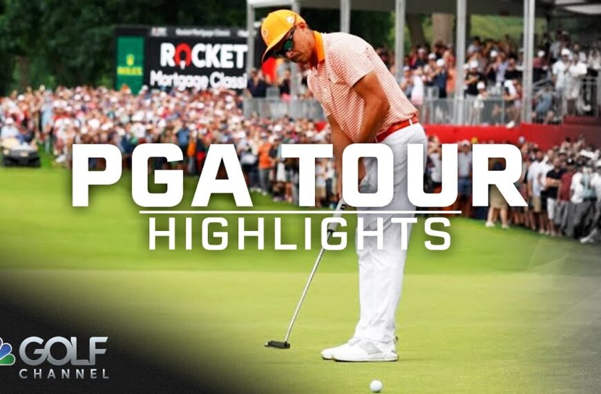 PGA Tour Höhepunkte: 2023 Rocket Mortgage Classic, Runde 4 |