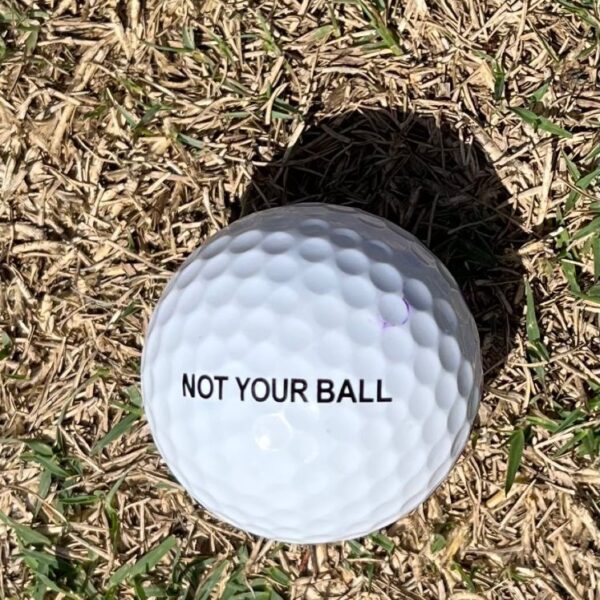 Nicht Ihre Golfbälle halten die Golfer fern