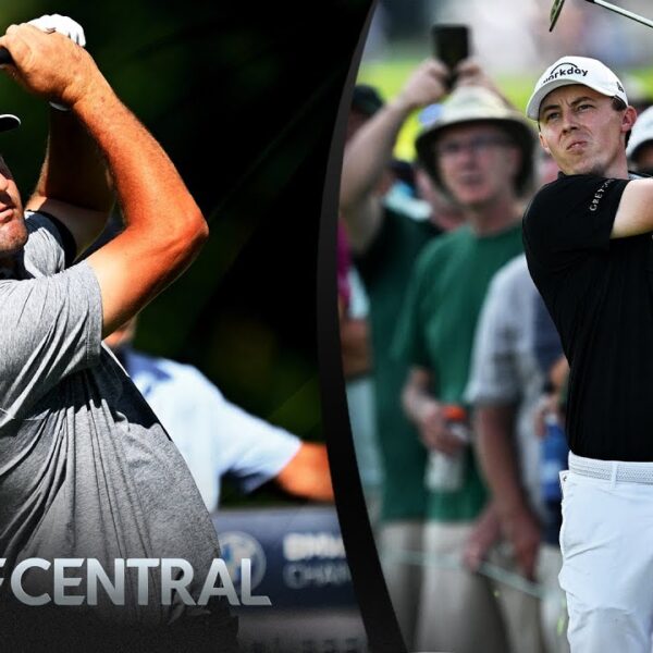 Scottie Scheffler und Matt Fitzpatrick teilen sich die Führung bei…