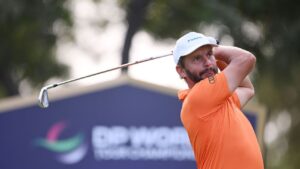 Luiten loses three golf equipment in tree on DP World…