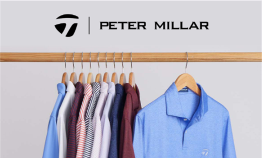 TaylorMade Peter Millar 2024/2025 Bekleidungslinie vorgestellt