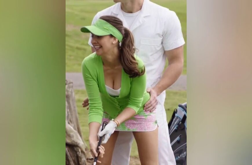 Alison Brie ist verdammt heiß im Golf