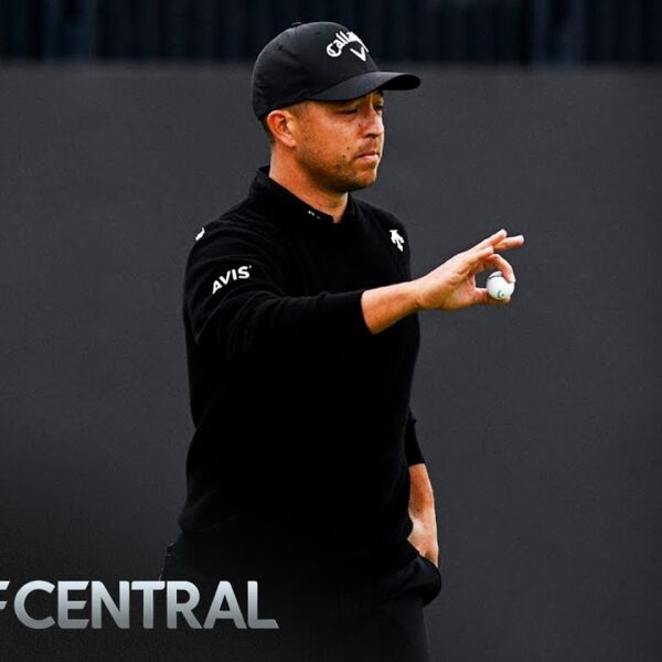 Xander Schauffele überwindet „körperliche Herausforderungen“ bei The Open fünfhundert