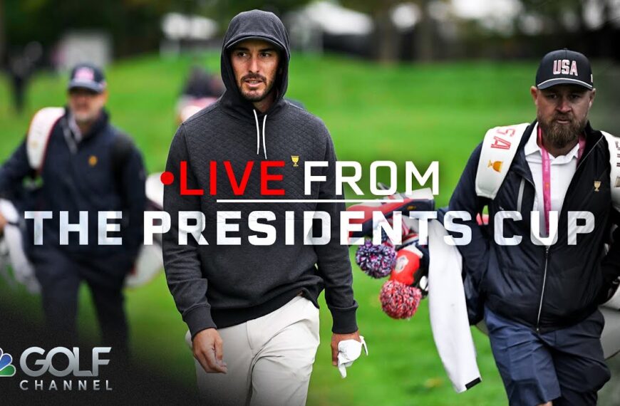 Max Homa sitzt für Presidents Cup Fourball-Spiele fünfhundert