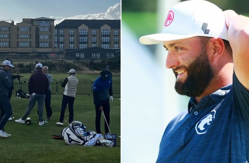 Jon Rahm in Gesprächen mit PGA-Tour-Chef vorbemerkt