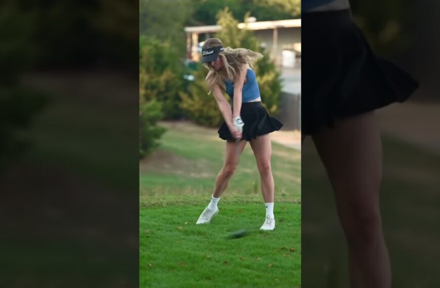 Sexy Golfmädchen Frau #golfswing #golf #glofromda4 #golf tips #golfchannel #golfgirl