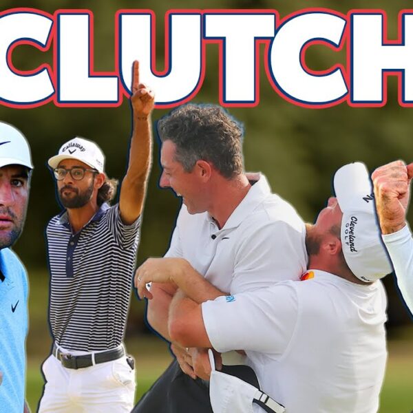 Die meisten CLUTCH-Fotos von 2024 auf der PGA TOUR