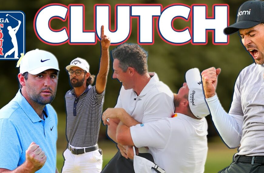 Die meisten CLUTCH-Fotos von 2024 auf der PGA TOUR