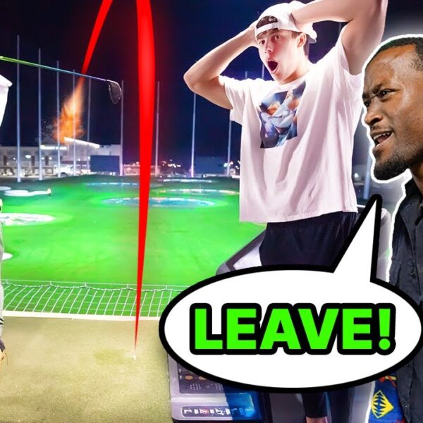 Lange Drivers KICKED OUT von Top Golf für Hitting Over