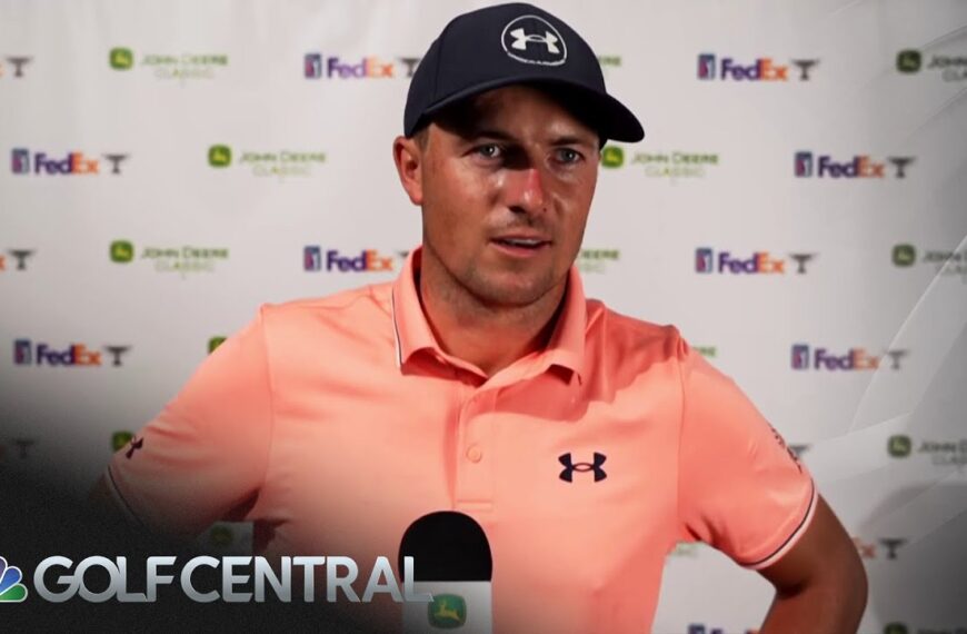 Jordan Spieth konzentriert sich auf Verbesserung bei John Deere Classic…