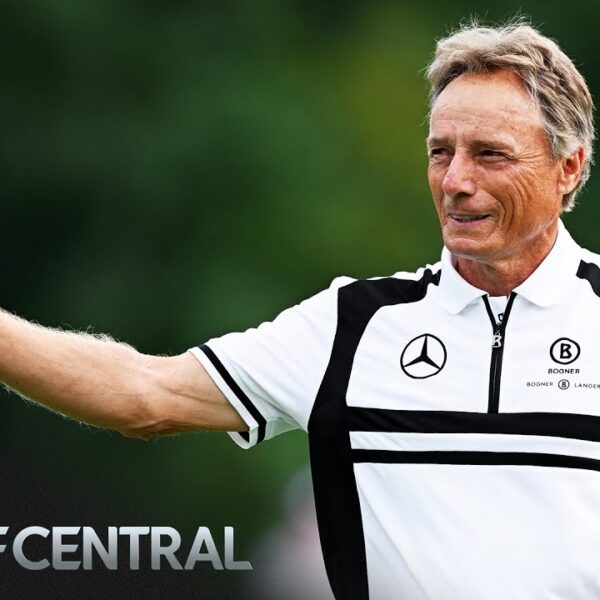 Bernhard Langer blickt auf seine Profigolfkarriere zurück