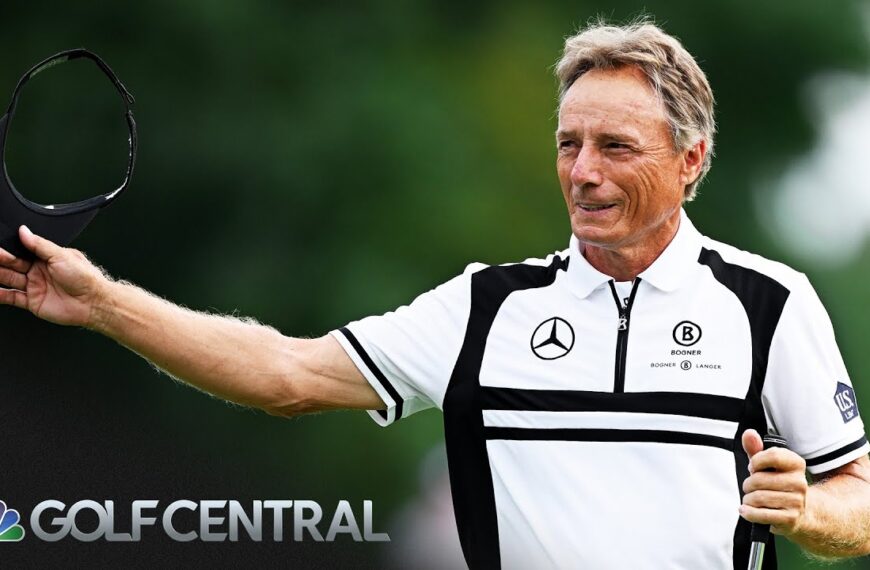 Bernhard Langer blickt auf seine Profigolfkarriere zurück