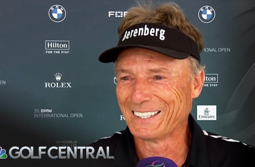 Bernhard Langer startet bei BMW zum letzten Mal auf der…