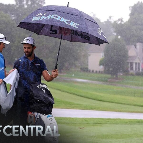 Wetterbedingungen sorgen für Verzögerung der Wyndham Championship im Sedgefield CC…