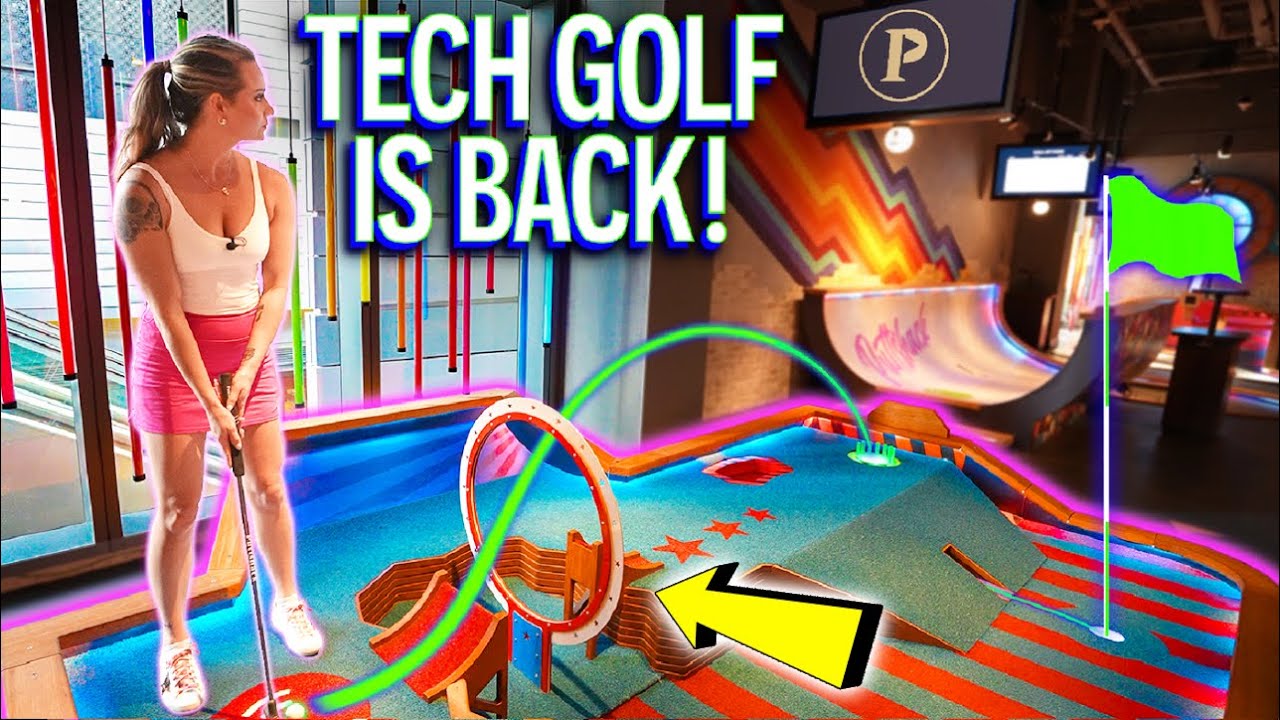 Wahnsinnige Hightech-Minigolfanlage!