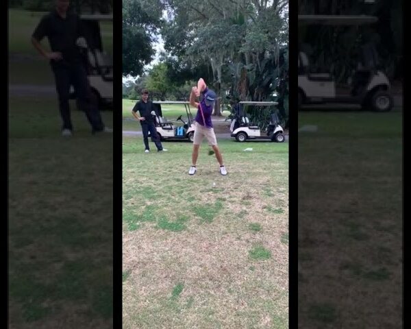 Golf Swing Immaculate ️‍️ #shorts #golf #funny #tiktok I Love