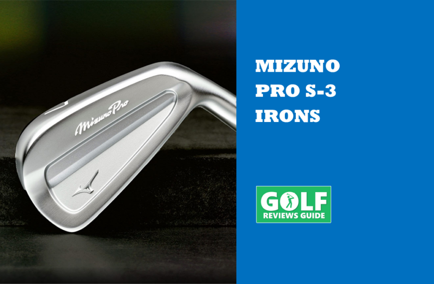 Mizuno Pro S-3 Eisen (Überprüfung der 2025 geschmiedeten Klingen)