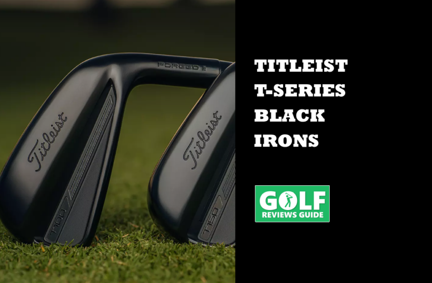 Titleist T-Series Black Eisen (NEUE Vapor-Version für 2025 im Test)