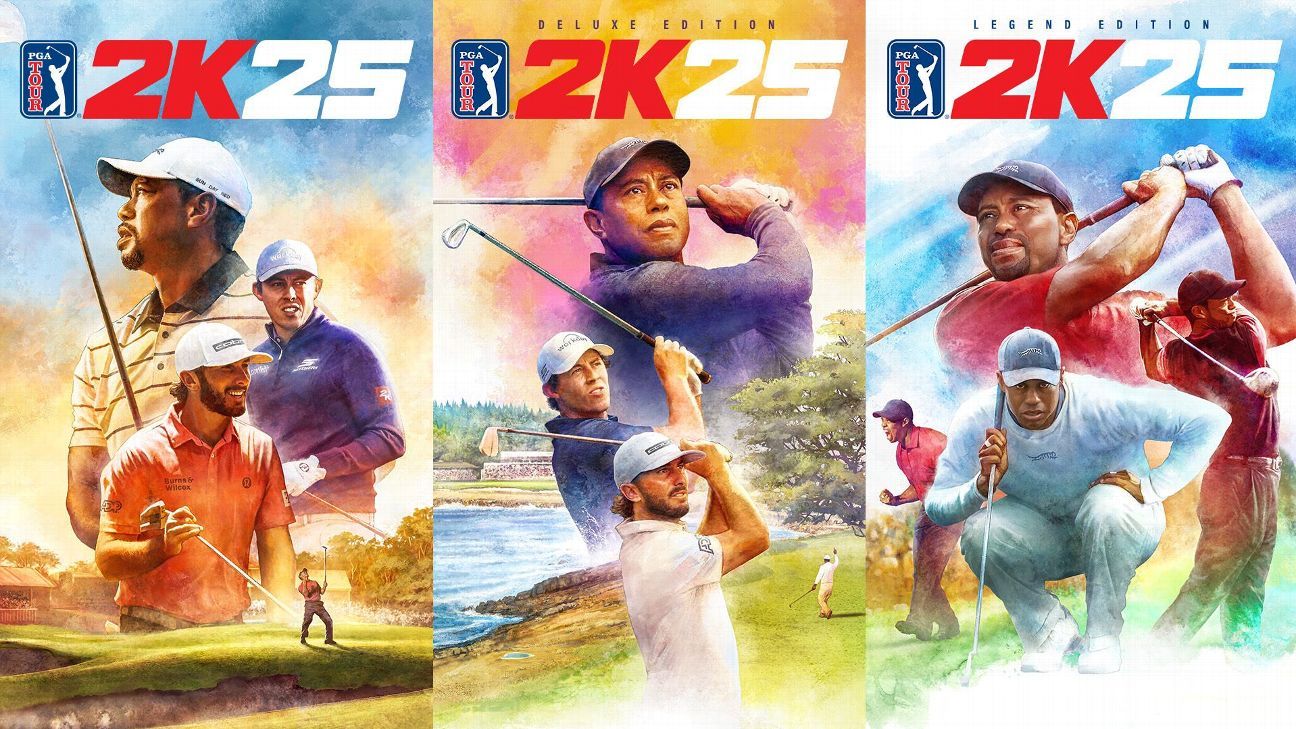 PGA Tour 2K25 gibt Starttermin bekannt und enthüllt Tiger Woods