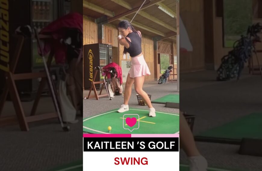 Golf Girl kaitleen shee: Heißer Golfschwung mit Hot Golf