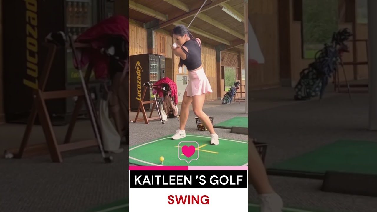 Golf Girl kaitleen shee: Heißer Golfschwung mit Hot Golf