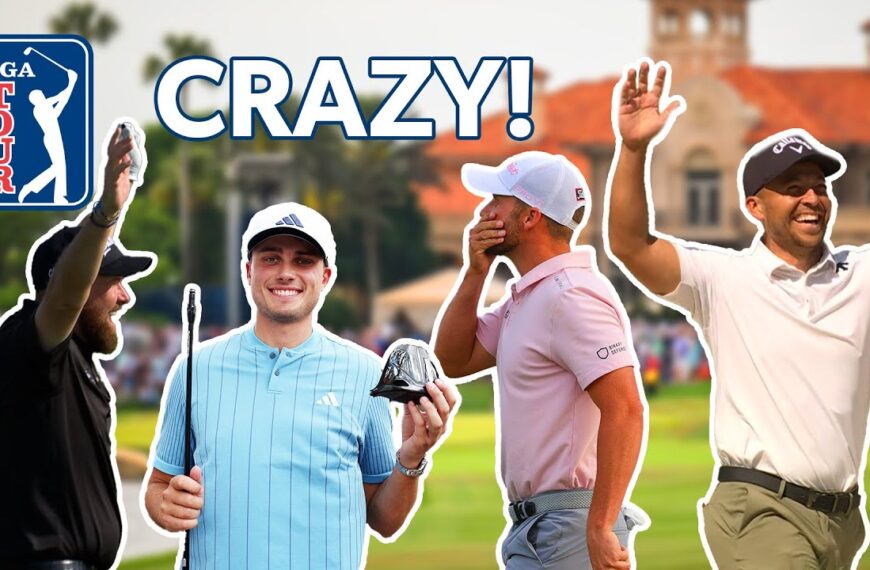 CRAZIEST Momente der PGA TOUR 2024!