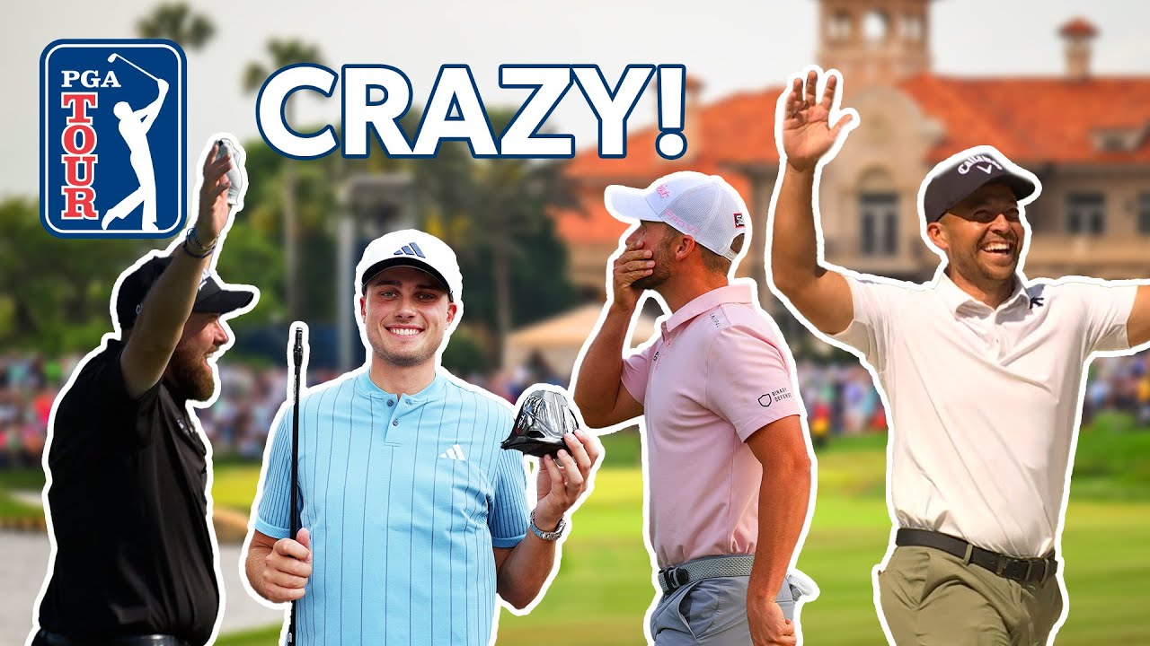 CRAZIEST Momente der PGA TOUR 2024!