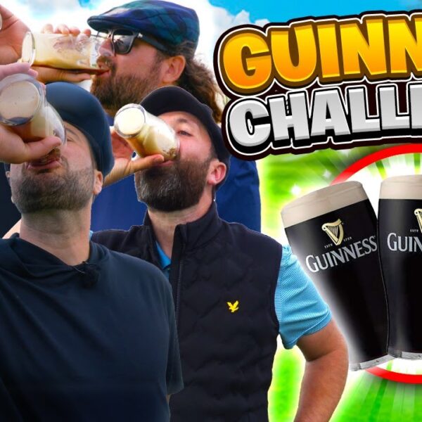 Können wir 36 Pints Guinness in neun Löchern trinken?