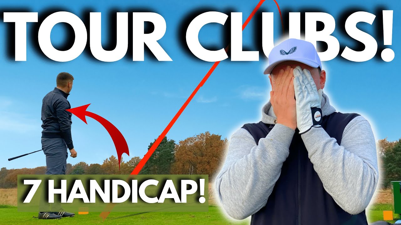 World’s WORST 7 Handicap nutzt TOUR GOLF CLUBS!