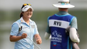Ryu, Liu teilen sich die Chevron-Führung, während Korda sich abmüht