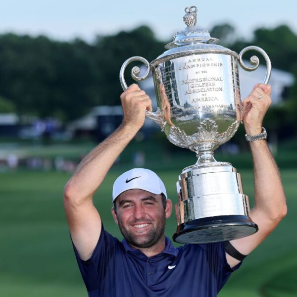 Scheffler gewinnt PGA für drittes Major, während Rahm verblasst