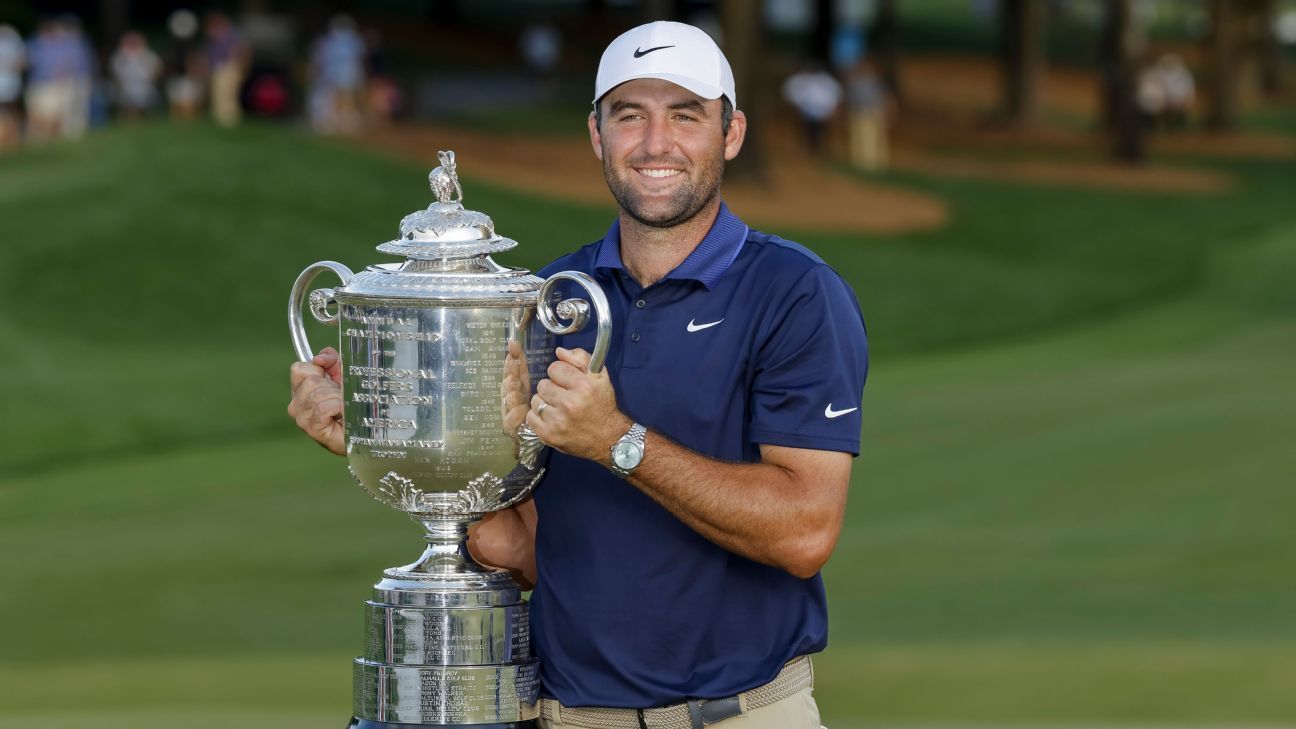 Die PGA Championship war eine Erinnerung daran, dass Scottie Scheffler ein Die PGA Championship war eine Erinnerung daran, dass Scottie Scheffler ein