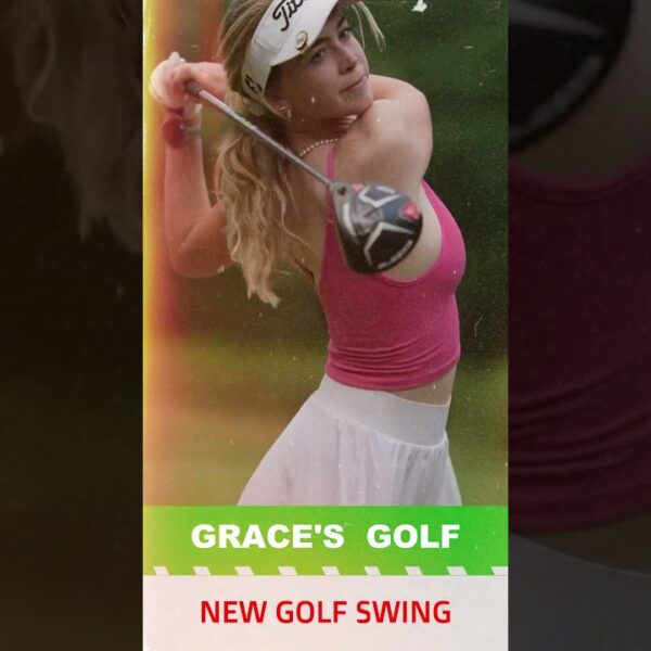 Heißestes Golf Girl Grace Charis Neuer Schwung: Heißes Golfmädchen