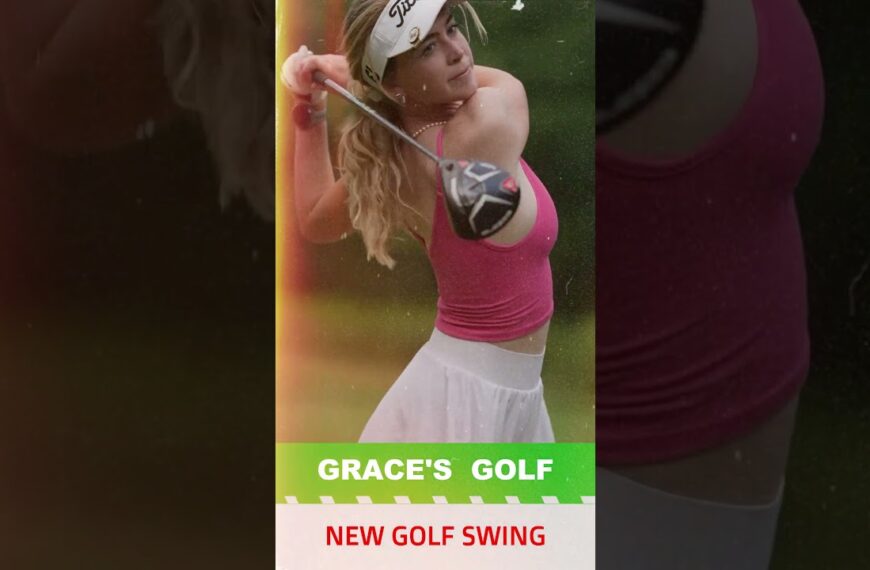 Heißestes Golf Girl Grace Charis Neuer Schwung: Heißes Golfmädchen