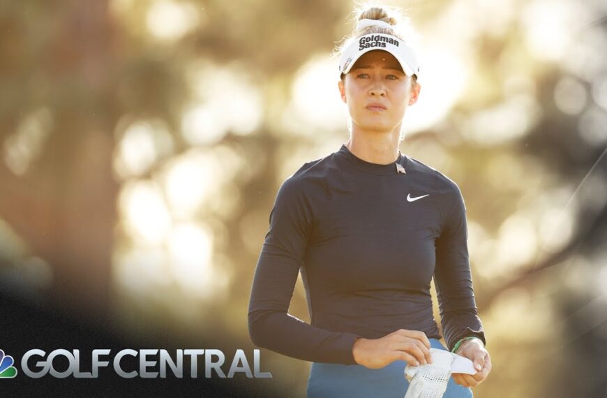 Nelly Korda erholt sich von der Flaute auf der Annika