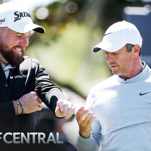Shane Lowry-Rory McIlroy-Verbindung bei Arnold Palmer in voller…