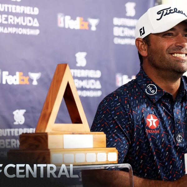Rafael Campos ist ungläubig über seinen ersten PGA-Tour-Sieg in