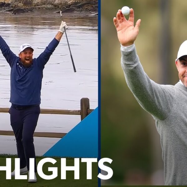 Höhepunkte | Runde 1 | AT&T Pebble Beach fünfhundert