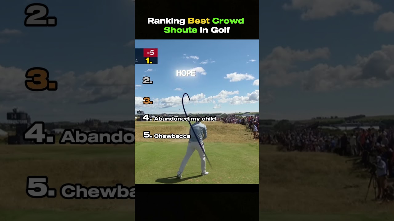 Ranking der besten Crowd Shouts im Golf #shorts