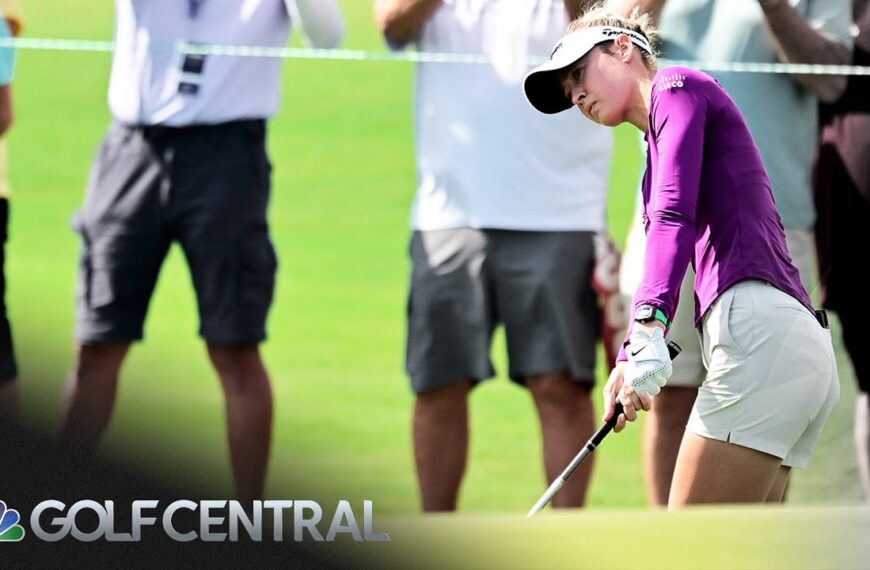 Nelly Korda zufrieden mit zuverlässigem Start in der Annika