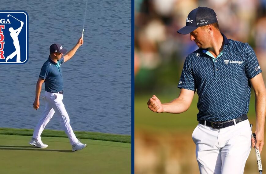 Justin Thomas‘ 11. BIRDIE der zweiten Runde auf Island Green