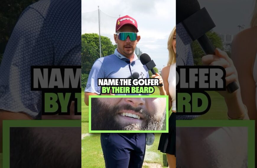 Er hat die Bärte abgenommen #golf #LIVGolf