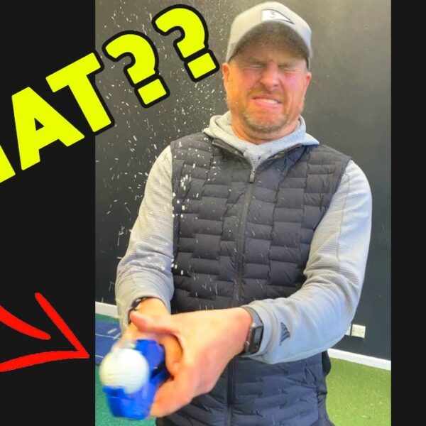 Wenn das SCHNEIDEN eines GOLFBALLS schief geht!