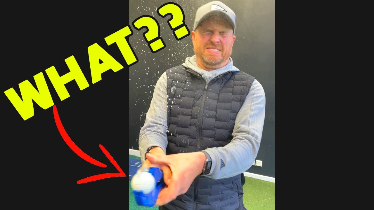 Wenn das SCHNEIDEN eines GOLFBALLS schief geht!