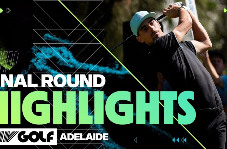 LIV Golf Adelaide 2025: Highlights der letzten Runde