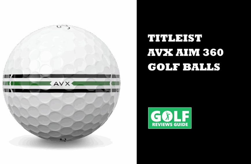 Titleist AVX AIM 360° Golfbälle (Streifenmodell im Test)