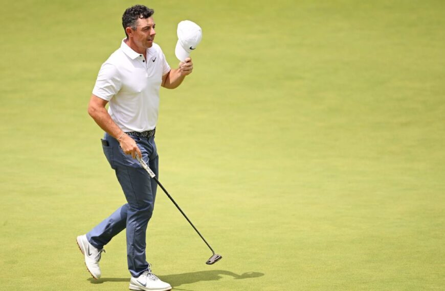 Rory: Open in Portrush späterer „Berg zum Klettern